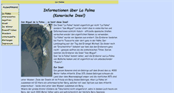 Desktop Screenshot of lapalma.fuer-uns.de